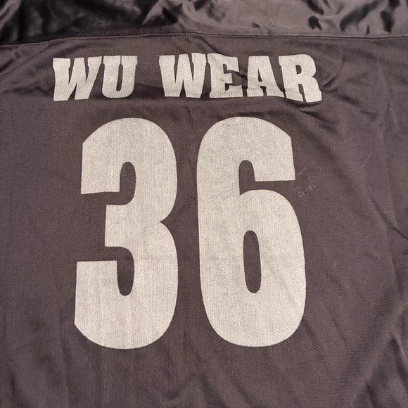 Vintage Rare Wu-Tang Clan 36 Football Style Jersey Size XL Adult